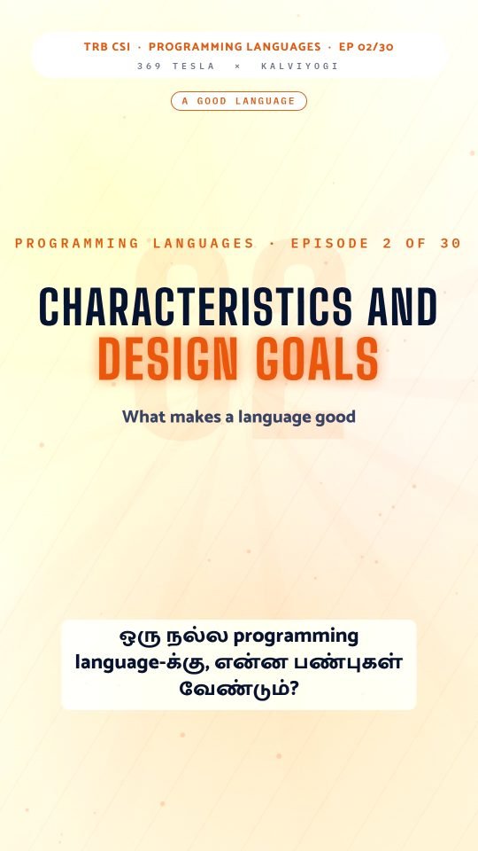 Lesson thumbnail: TRB CSI PPL Part1 EP02 Characteristics and Design Goals 9x16
