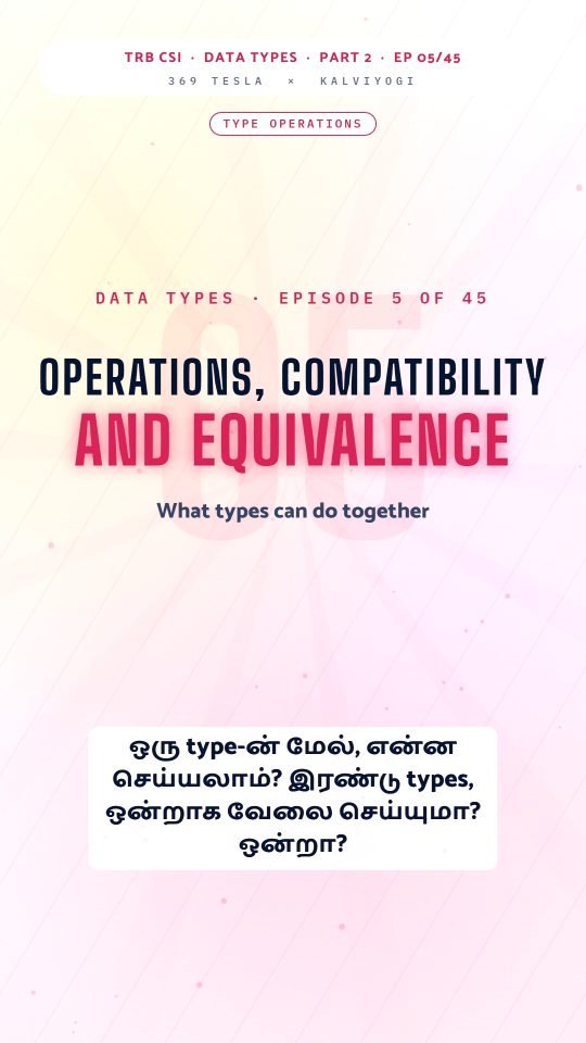 Lesson thumbnail: TRB CSI PPL Part2 EP05 Operations Compatibility Equivalence 9x16
