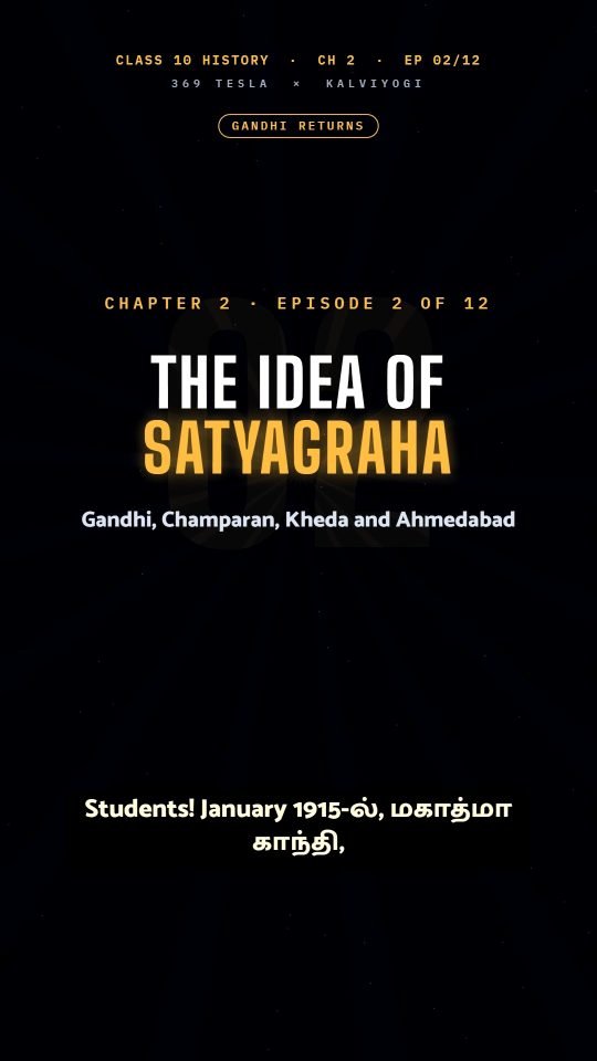 Lesson thumbnail: History Ch2 EP02 Gandhi and Satyagraha