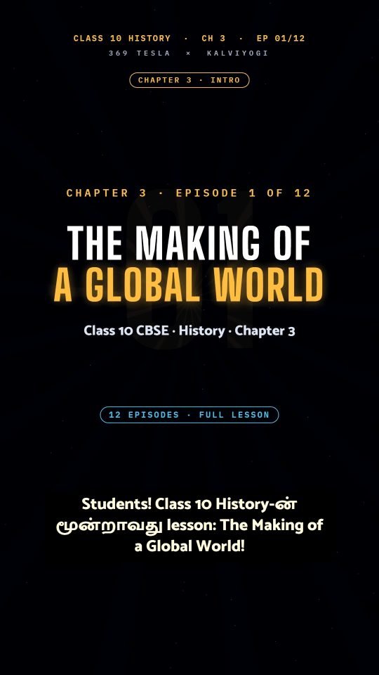Lesson thumbnail: History Ch3 EP01 The Silk Routes
