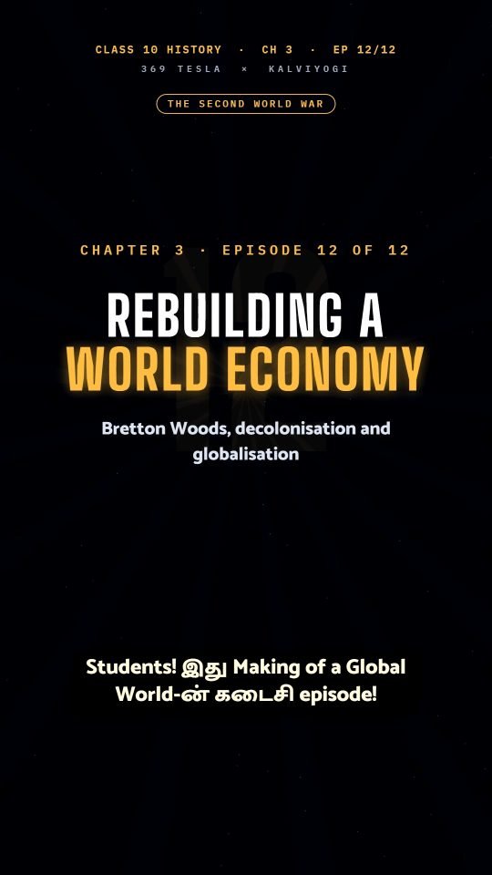 Lesson thumbnail: History Ch3 EP12 Rebuilding the World Economy