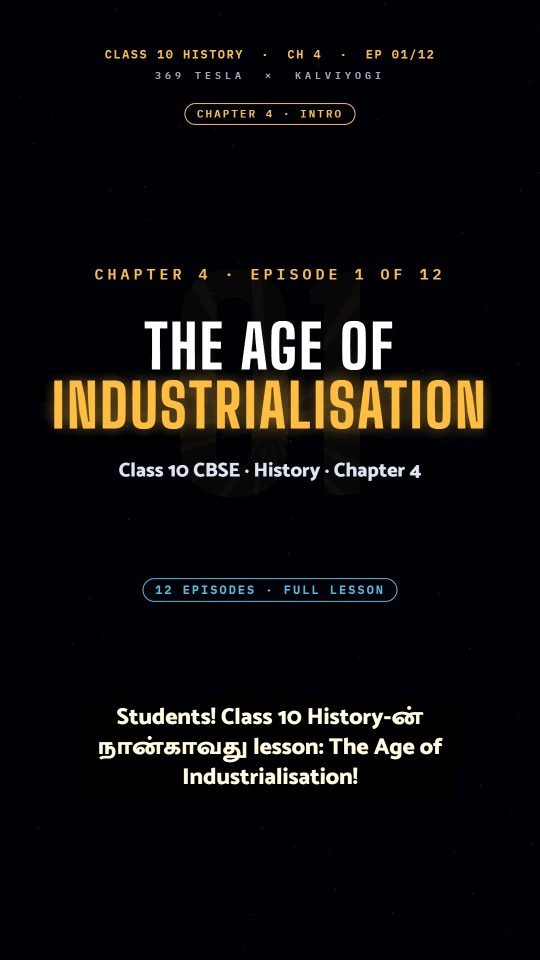Lesson thumbnail: History Ch4 EP01 Before the Industrial Revolution
