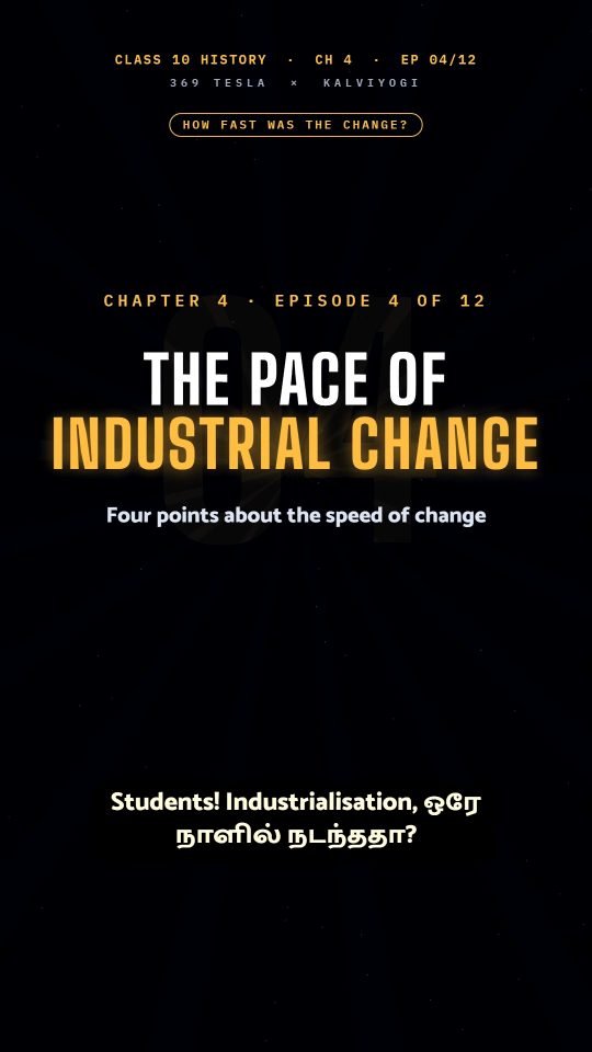 Lesson thumbnail: History Ch4 EP04 The Pace of Industrial Change