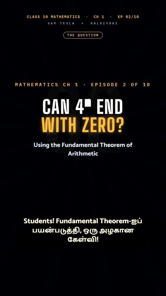 Lesson thumbnail: Mathematics Ch1 EP02 Can 4n End with Zero