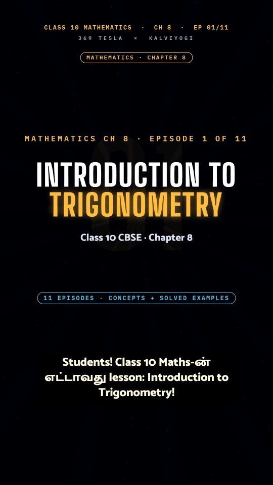 Lesson thumbnail: Mathematics Ch8 EP01 What is Trigonometry