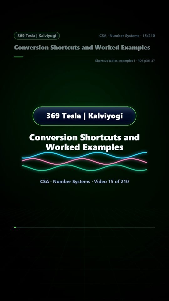Lesson thumbnail: 15 Conversion Shortcuts and Worked Examples