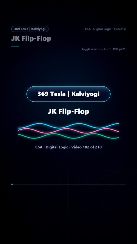 Lesson thumbnail: 102 JK Flip Flop