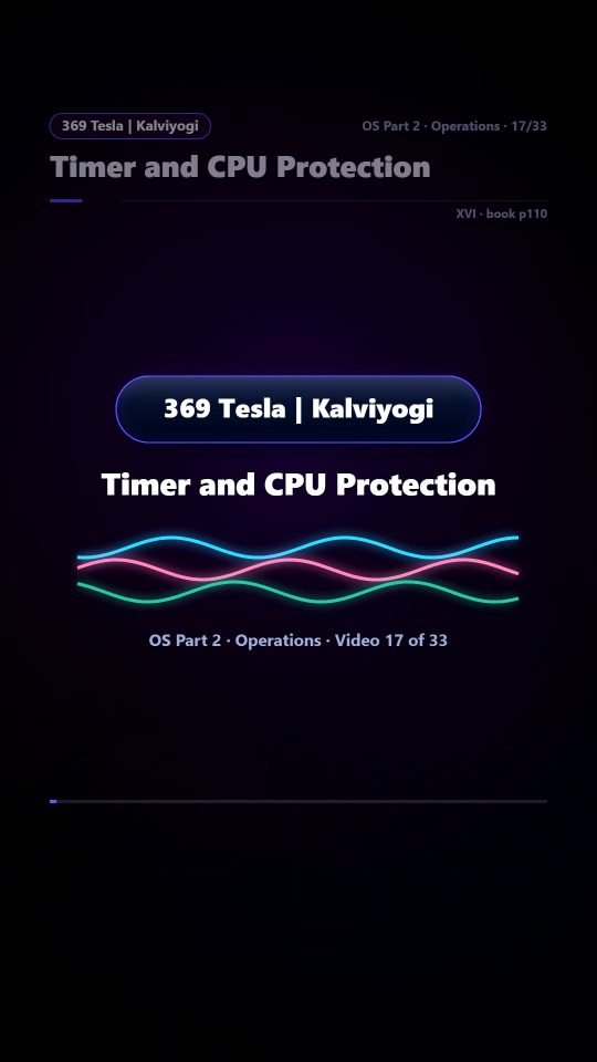 Lesson thumbnail: 17 Timer and CPU Protection