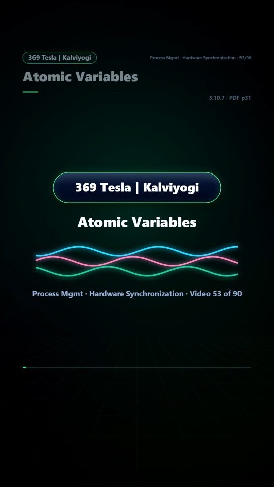 Lesson thumbnail: 53 Atomic Variables