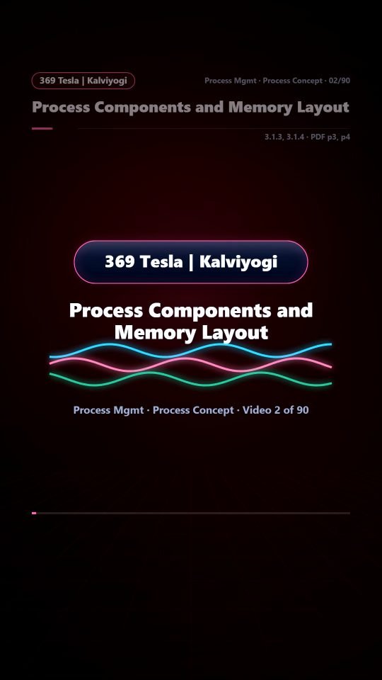 Lesson thumbnail: 02 Process Components and Memory Layout