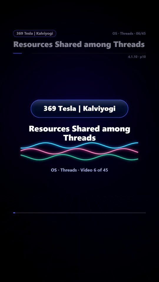 Lesson thumbnail: 06 Resources Shared among Threads