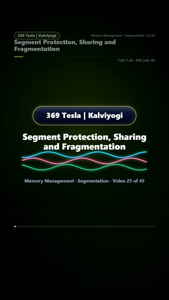 Lesson thumbnail: 25 Segment Protection Sharing and Fragmentation