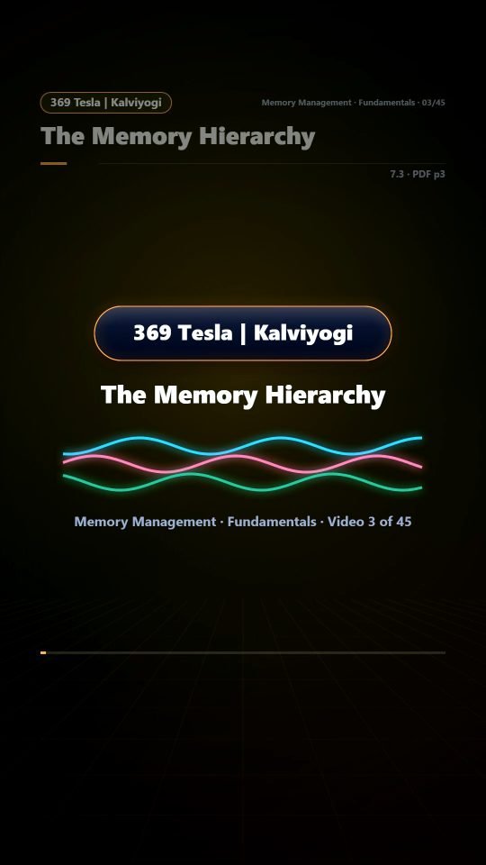 Lesson thumbnail: 03 The Memory Hierarchy